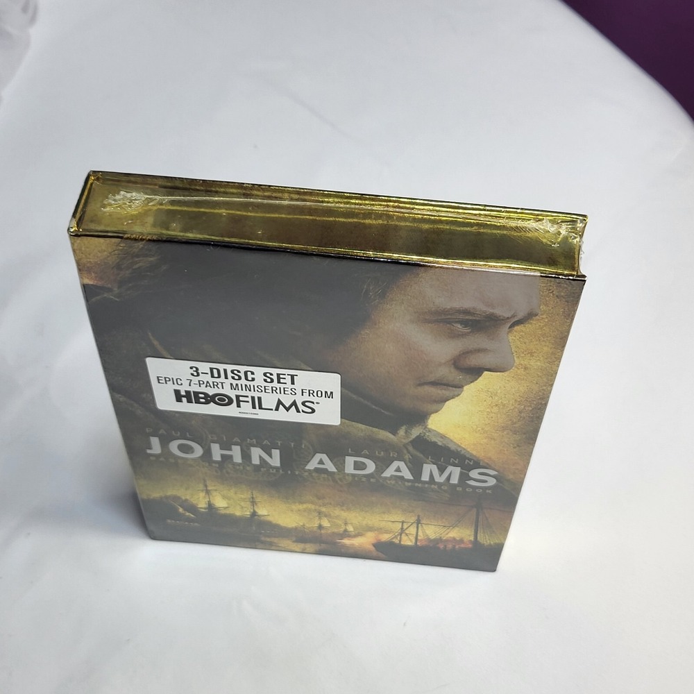 John Adams Paul Giamatti HBO Miniseries 3 Disc DVD Widescreen NEW Sealed - Picture 3 of 7